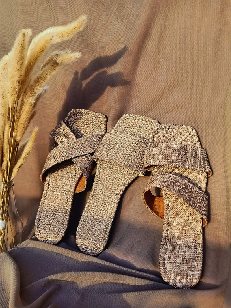 Beige Comfort Cloud Slippers