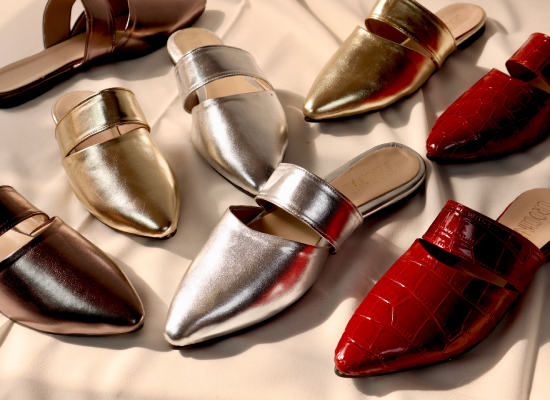 Elegant gleam ribbon touch