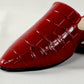 Burgundy mule - Elegant gleam