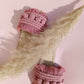 Chashmere super berry - Flat Macrame Slippers