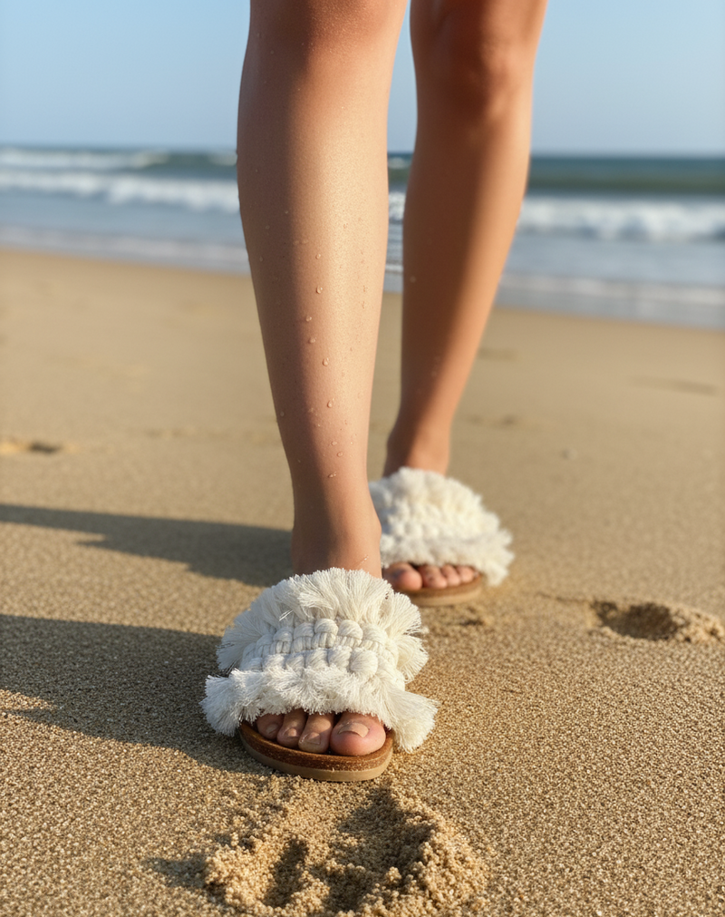 High Ghazala - Macrame Slippers