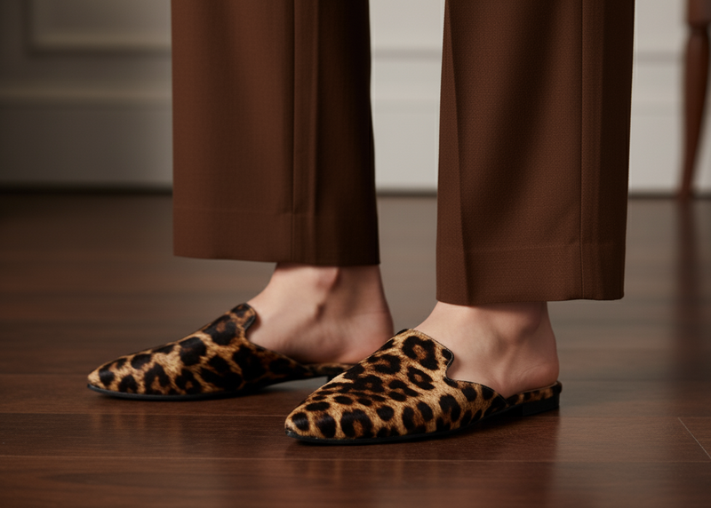 Tiger mule - Elegant gleam