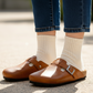 Havan Vein - Leather clog