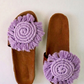 High Luna Curl - Macrame Slippers