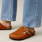 Havan Vein - Leather clog