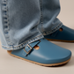 Jeans - Leather clog