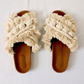 High Cross Berry Sprinkle - Macrame Slippers