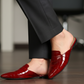 Burgundy mule - Elegant gleam