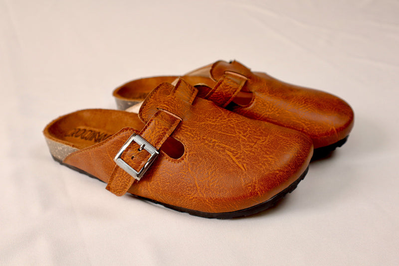 Havan Vein - Leather clog