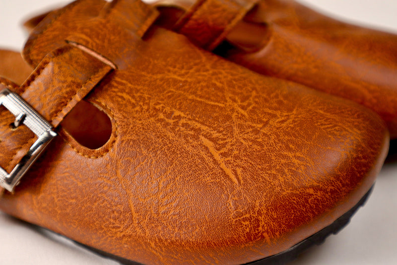 Havan Vein - Leather clog