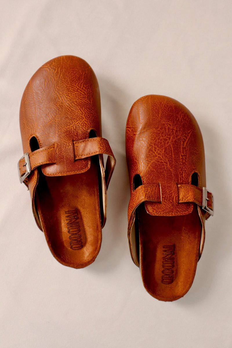 Havan Vein - Leather clog