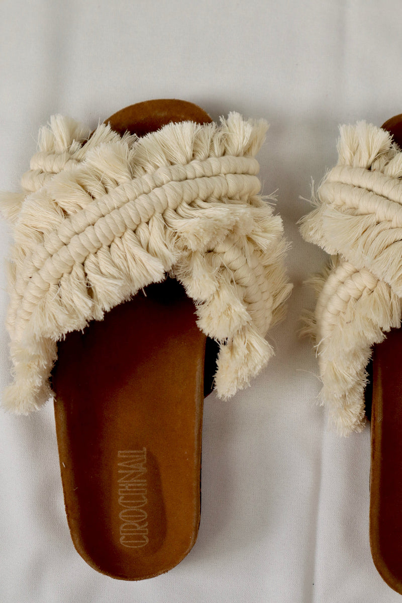 High Bohobliss - Macrame Slippers