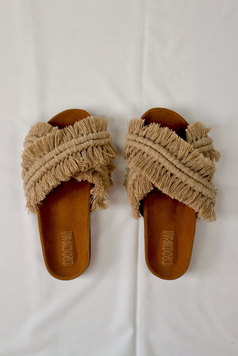 High Bohobliss - Macrame Slippers