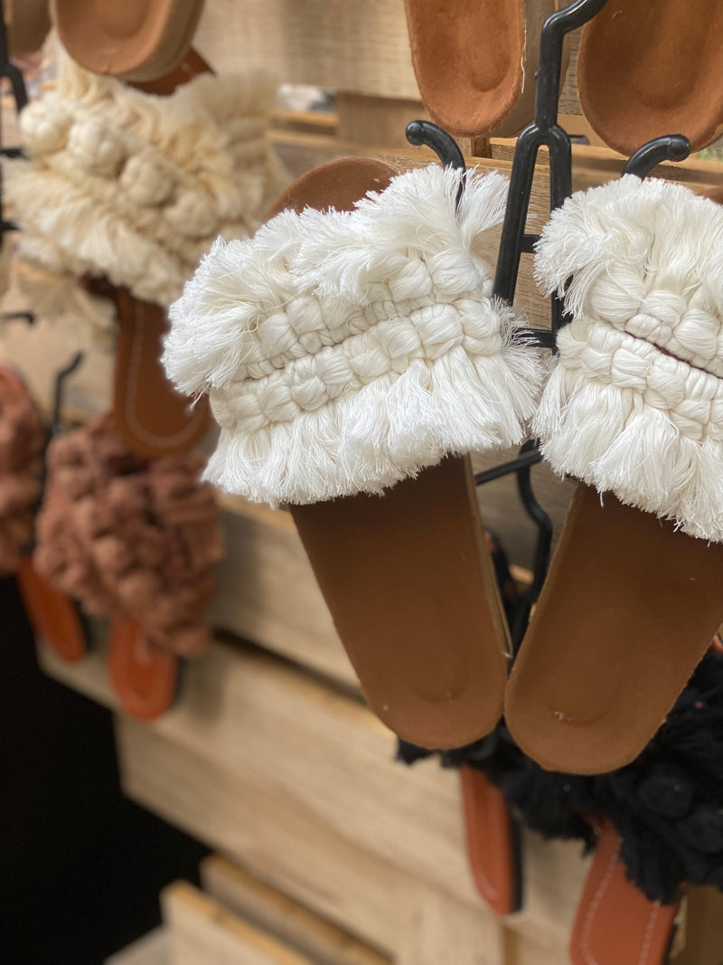 High Ghazala - Macrame Slippers