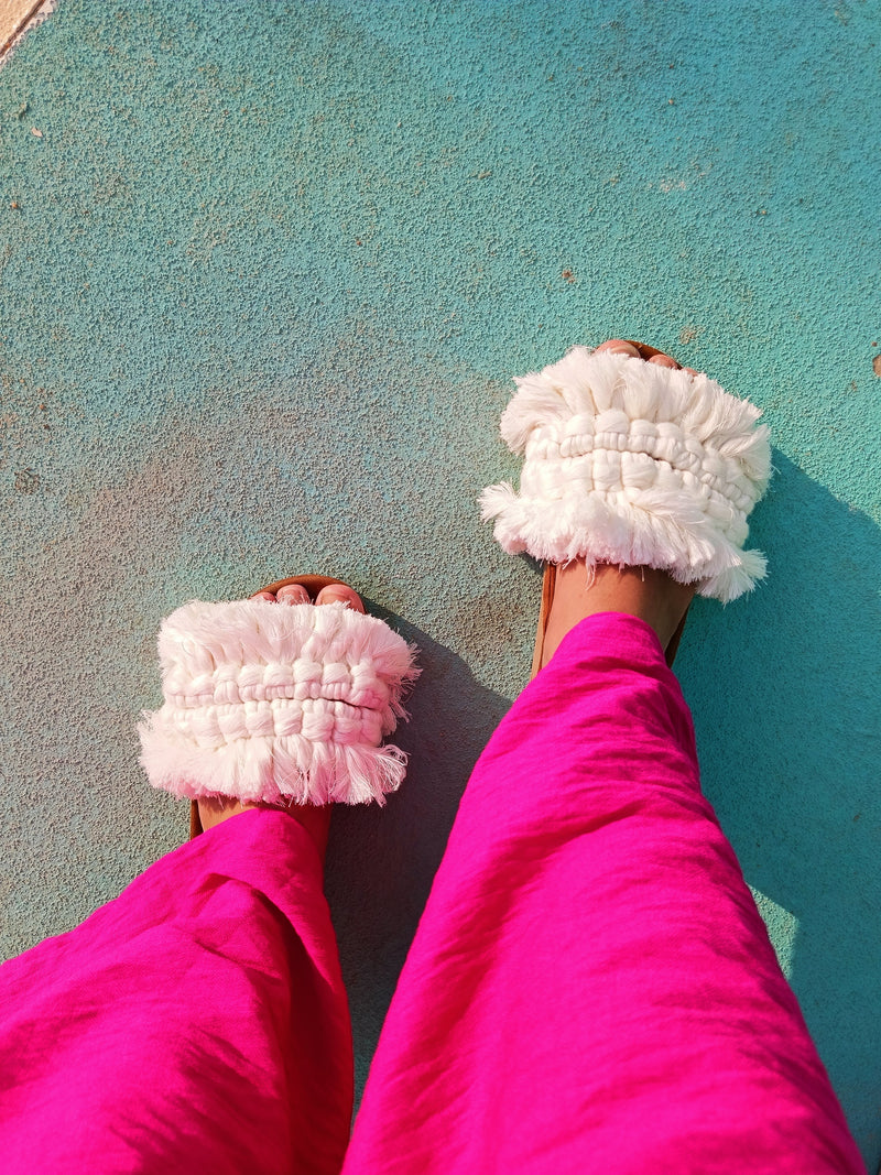 High Ghazala - Macrame Slippers