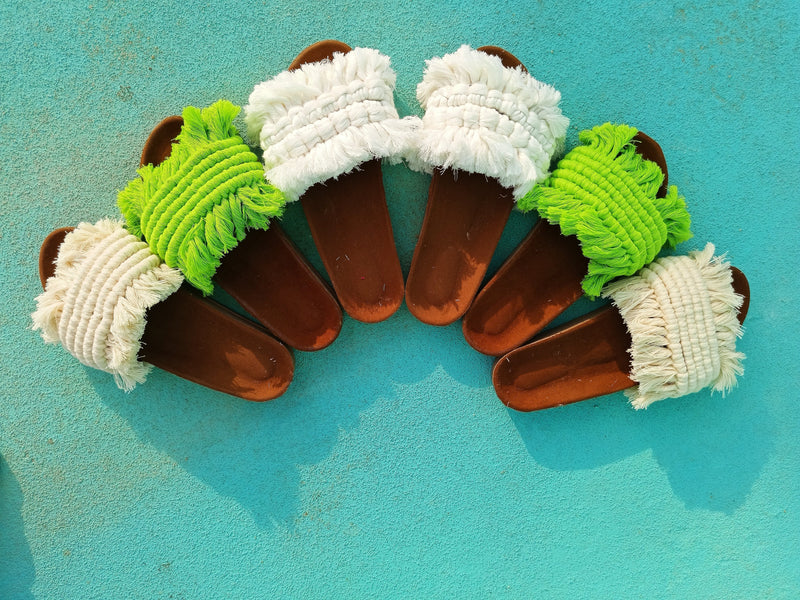 High Wanda - Macrame Slippers