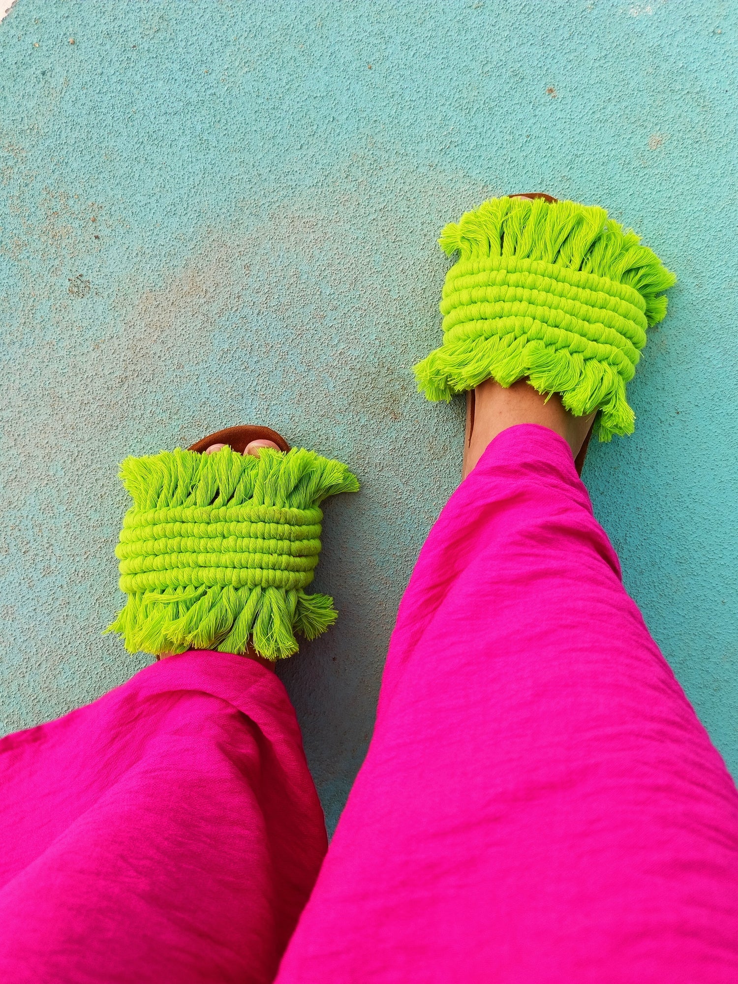 High Wanda - Macrame Slippers