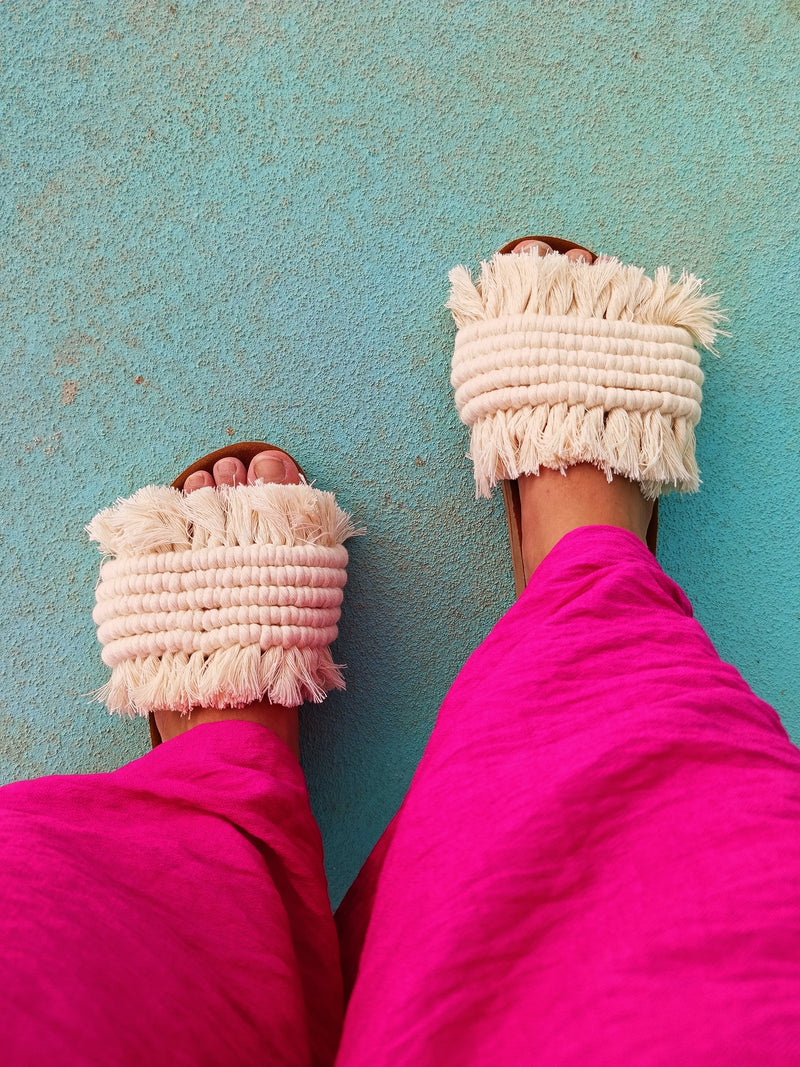 High Wanda - Macrame Slippers