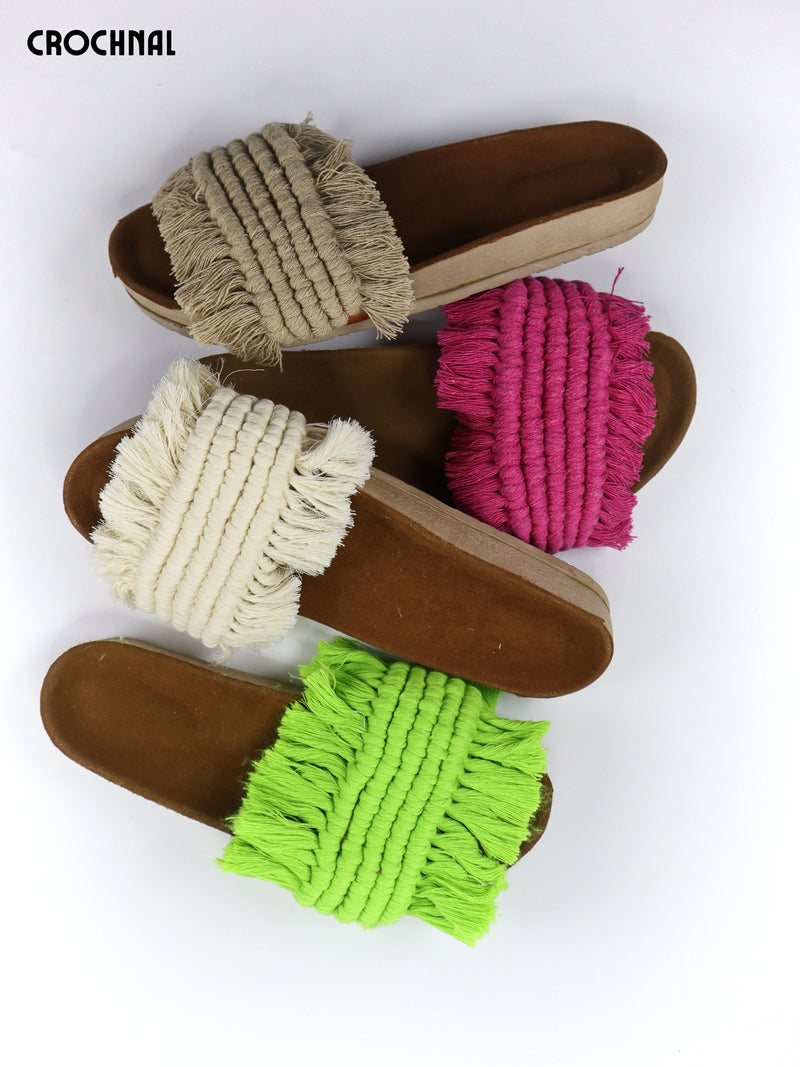 High Wanda - Macrame Slippers