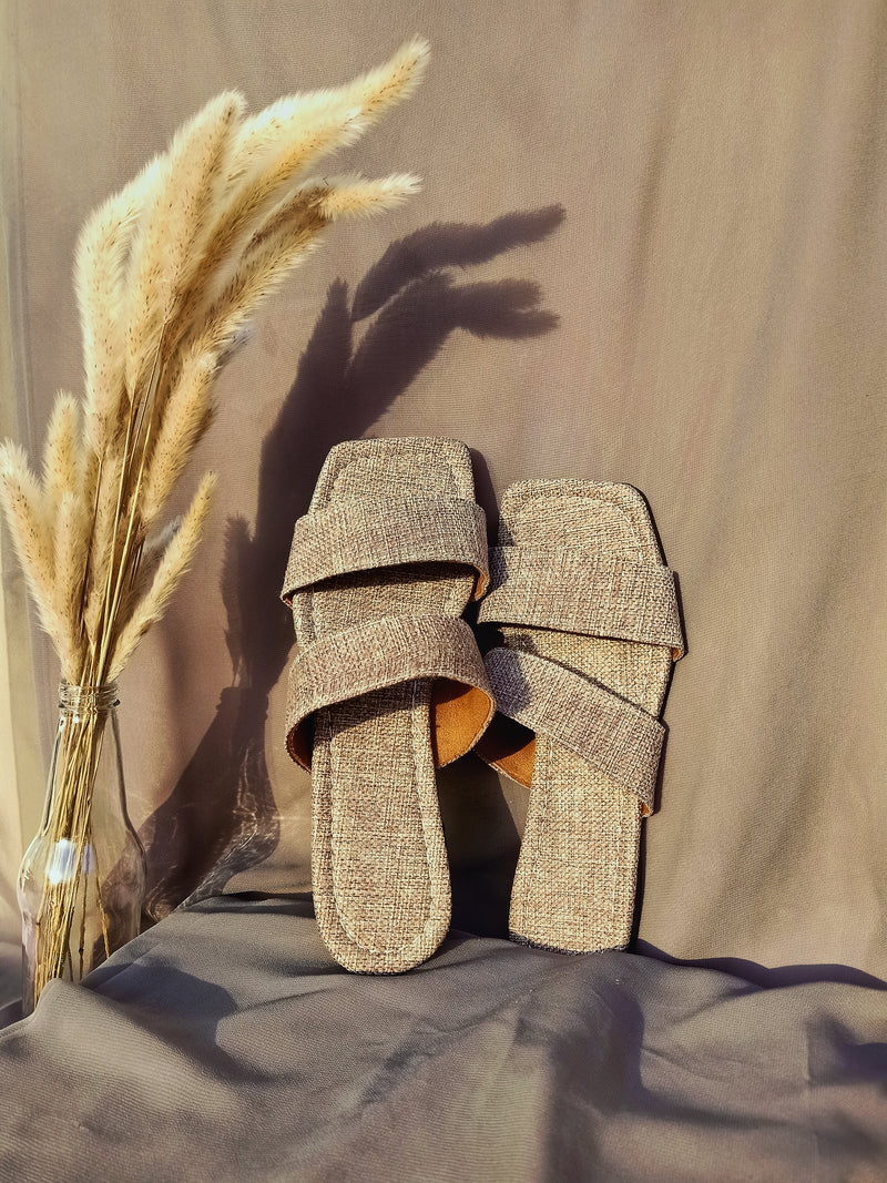 Beige Comfort Cloud Slippers