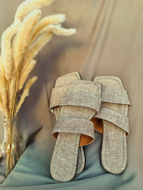 Beige Comfort Cloud Slippers