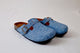 Medium Blue Jeans - Woven Clogs