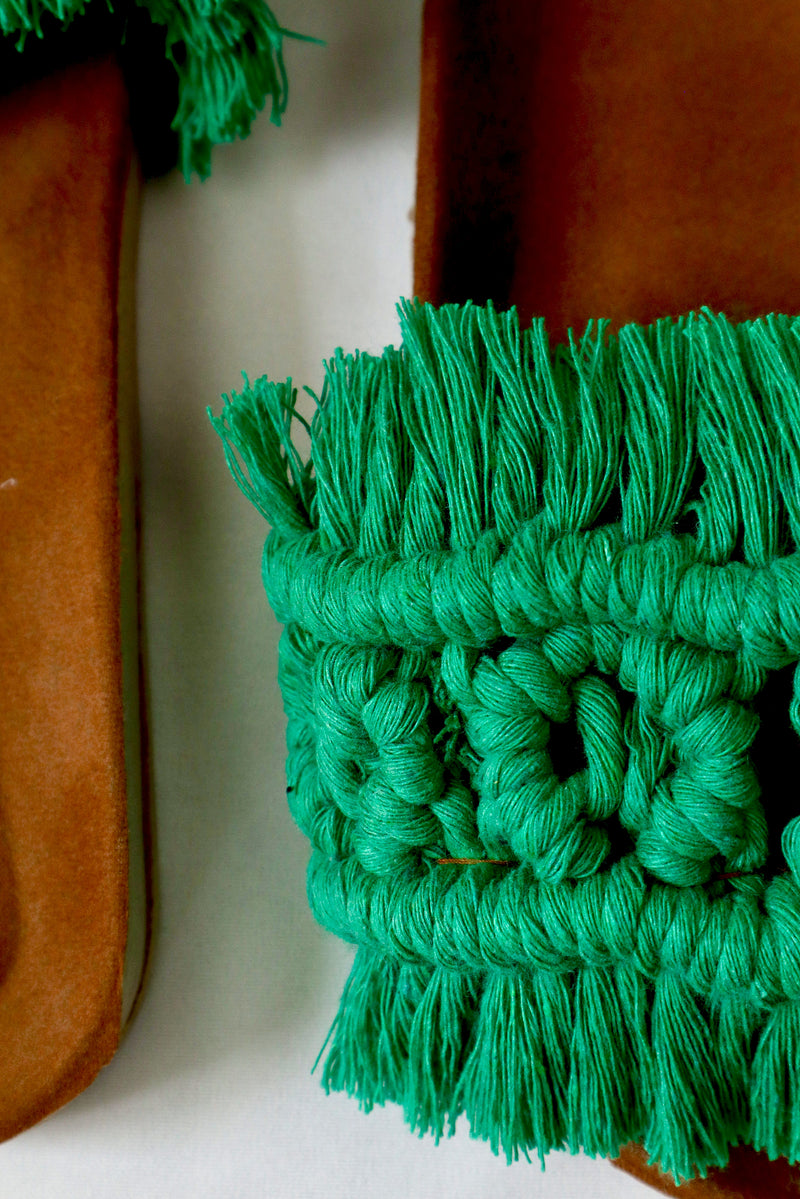 High Harmonica - Macrame Slippers