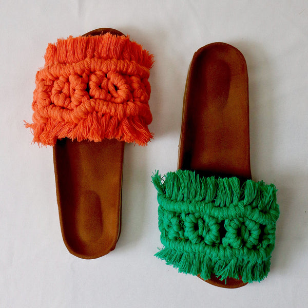 High Harmonica - Macrame Slippers