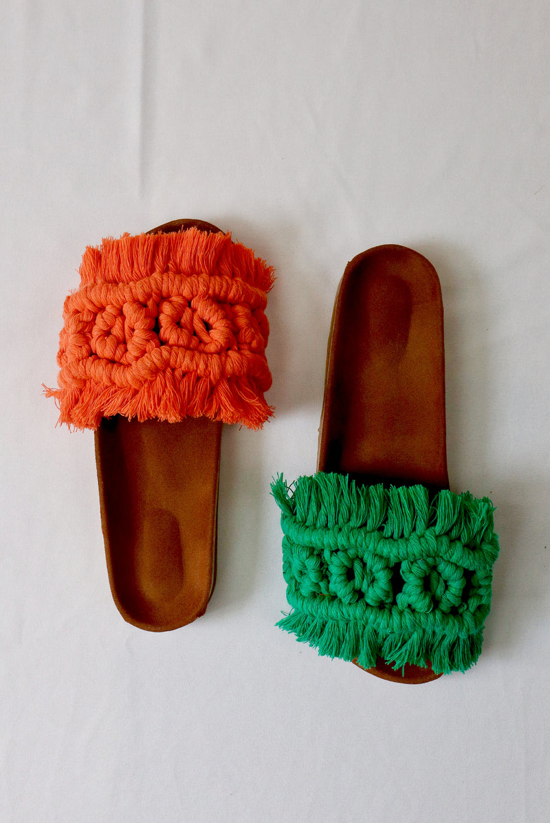 High Harmonica - Macrame Slippers