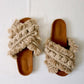 High Cross Berry Sprinkle - Macrame Slippers