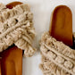 High Cross Berry Sprinkle - Macrame Slippers