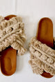 High Cross Berry Sprinkle - Macrame Slippers