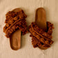 High Cross Berry Sprinkle - Macrame Slippers