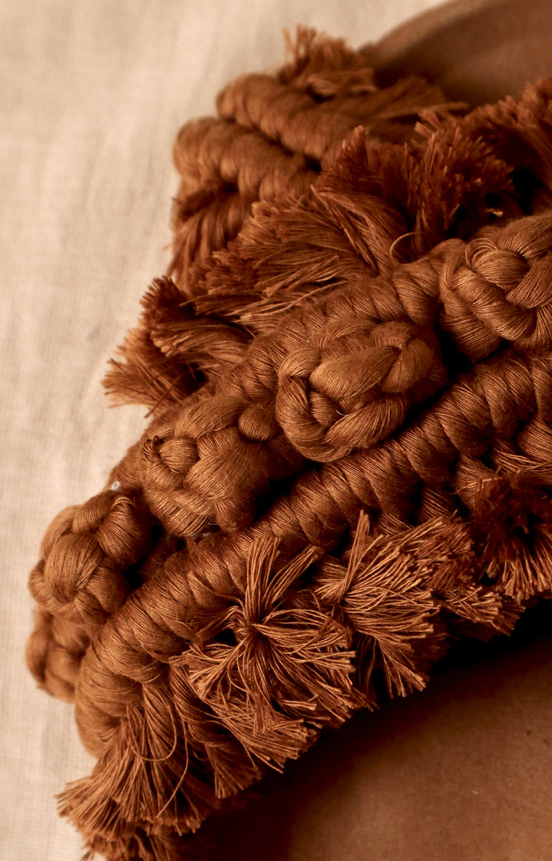 High Cross Berry Sprinkle - Macrame Slippers