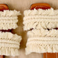 Twin Wings - Flat Macrame Slippers