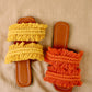 Twin Wings - Flat Macrame Slippers