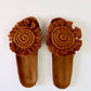 High Luna Curl - Macrame Slippers