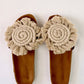 High Luna Curl - Macrame Slippers