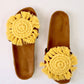 High Luna Curl - Macrame Slippers