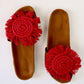 High Luna Curl - Macrame Slippers