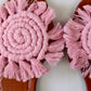 Luna Curl - Flat Macrame Slippers