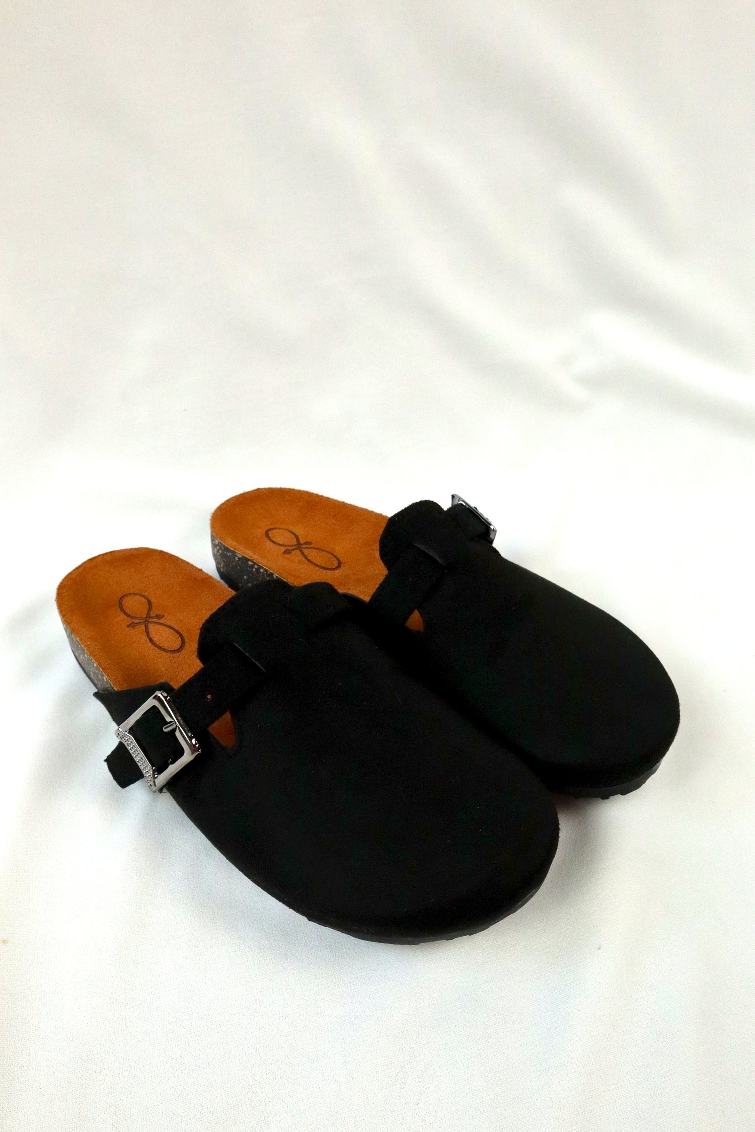 Black - Suede Clog