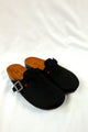 Black - Suede Clog