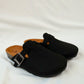 Black - Suede Clog