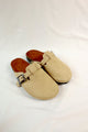 Beige - Suede Clog