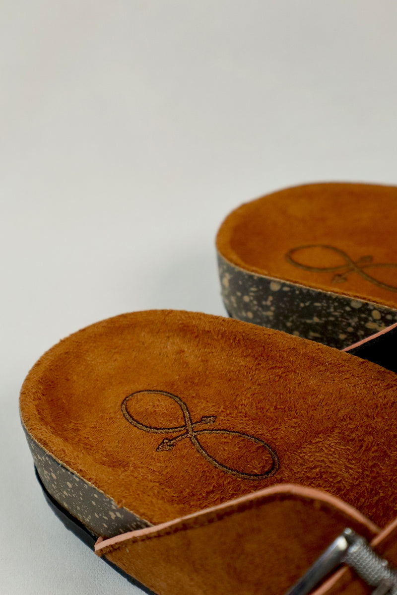 Brown - Suede Clog