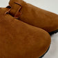 Brown - Suede Clog