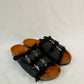 Nola Denim Sandal - Black