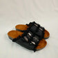 Nola Denim Sandal - Black