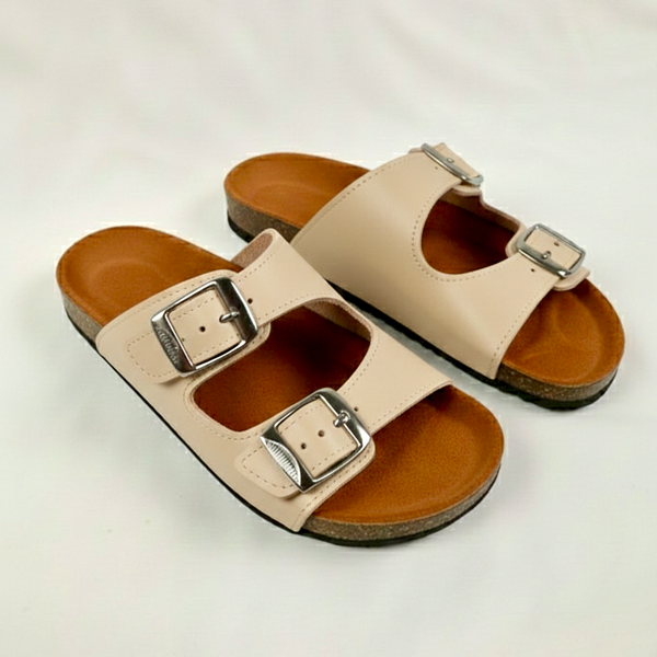 Atlas Sandel - Beige Leather